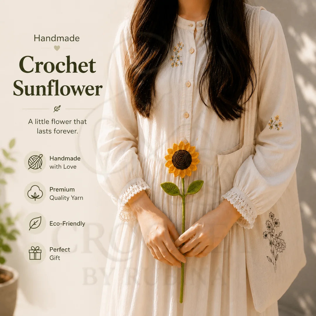 Crochet Sunflower