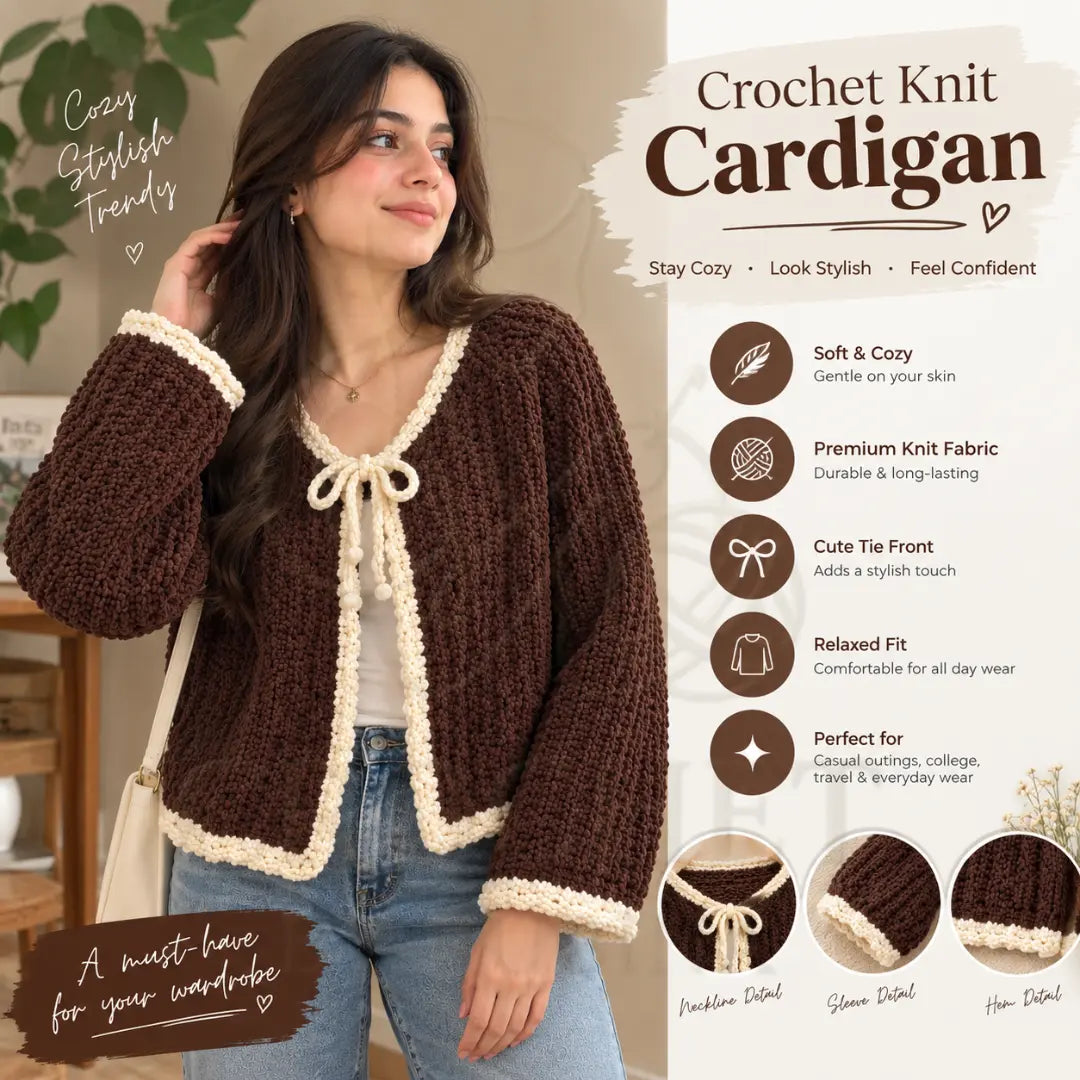 Crochet Ladies Sweater