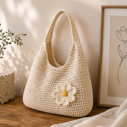 Crochet Tote Bag
