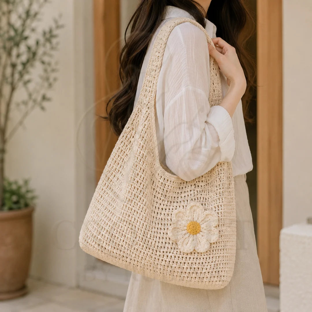 Crochet Tote Bag