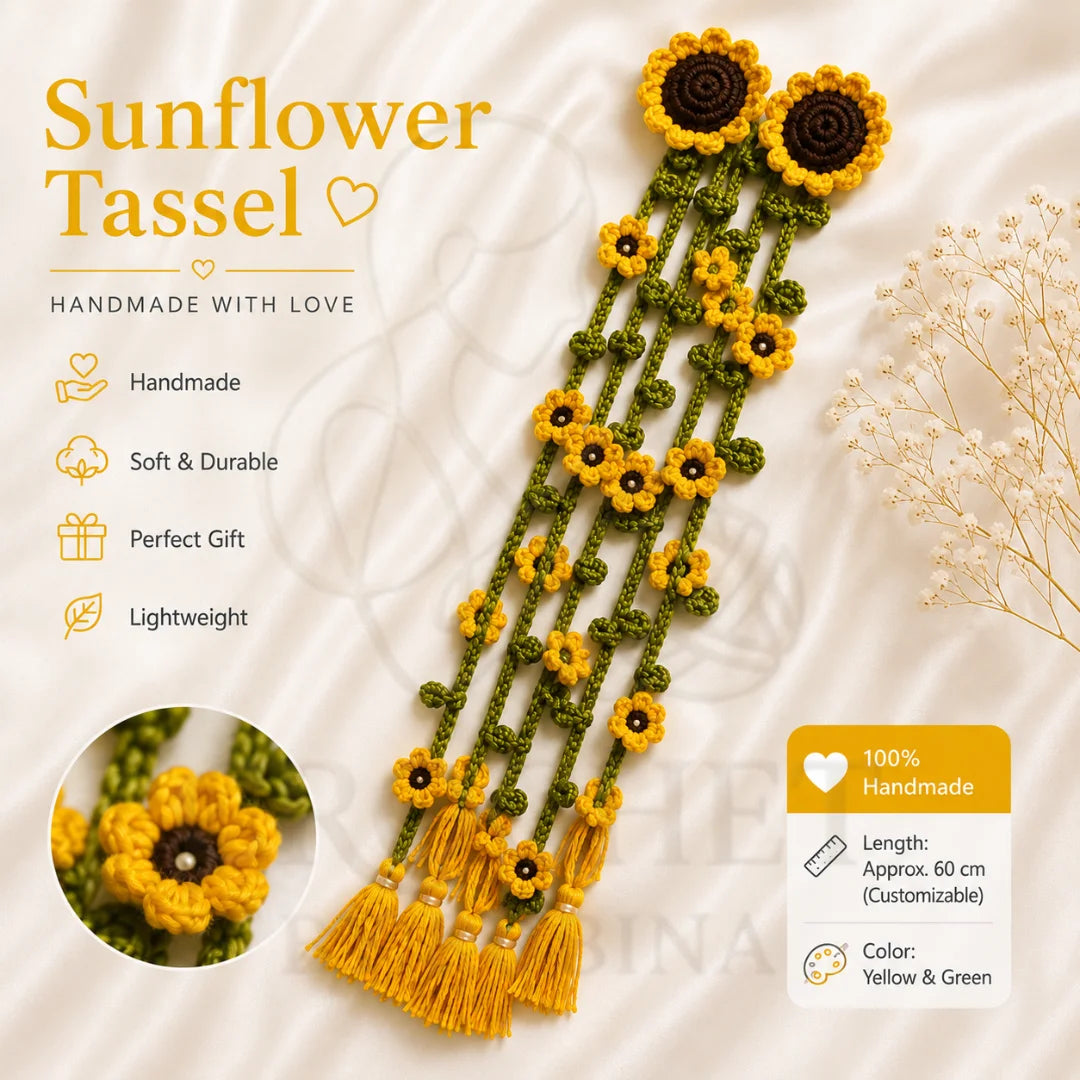 Crochet Sunflower Paranda