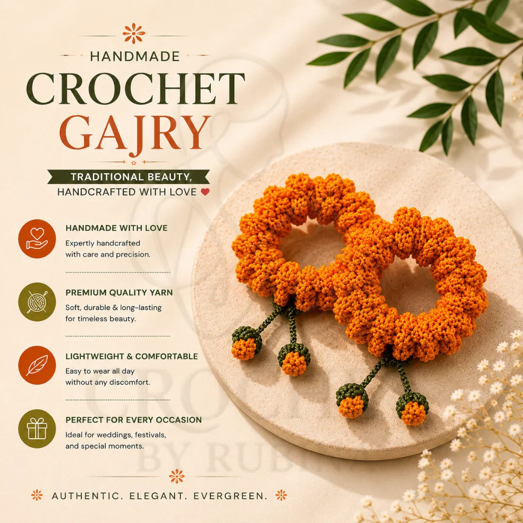 Crochet Sunflower Gajry