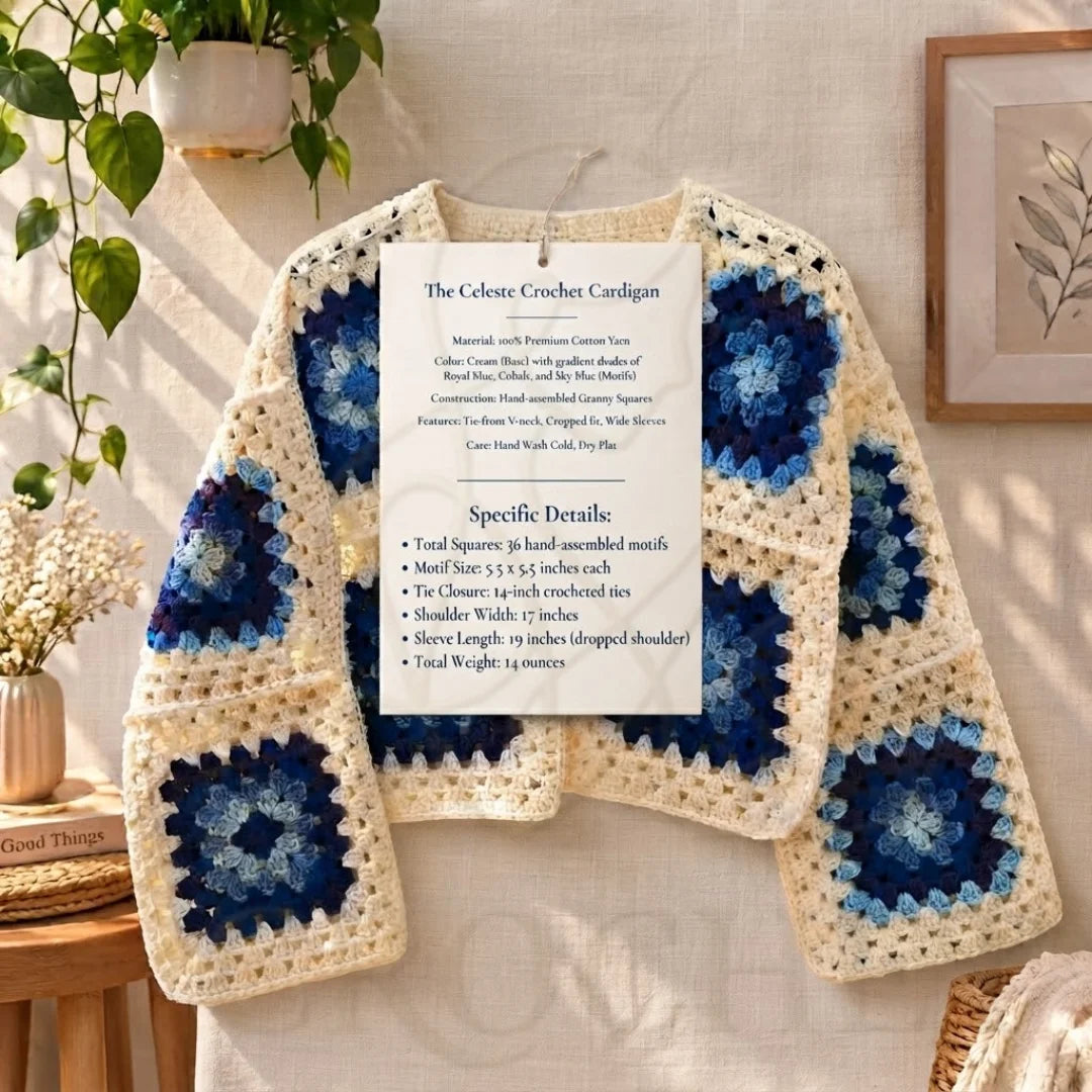 Crochet Celeste Cardigan