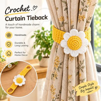 Crochet Curtain Tieback