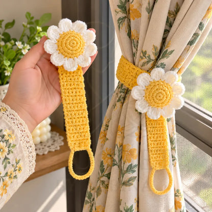 Crochet Curtain Tieback