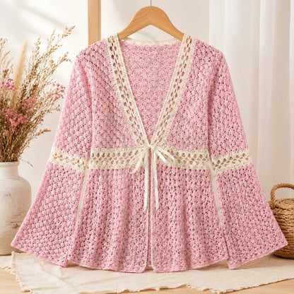 Crochet Lace Cardigan