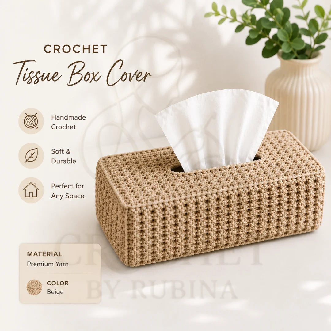 Crochet Tissue Box Cover