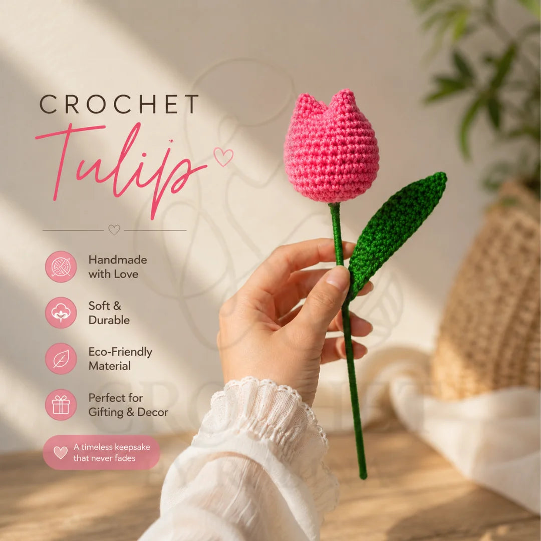 Crochet Tulip