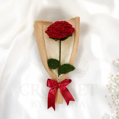 Crochet Rose Bouquet