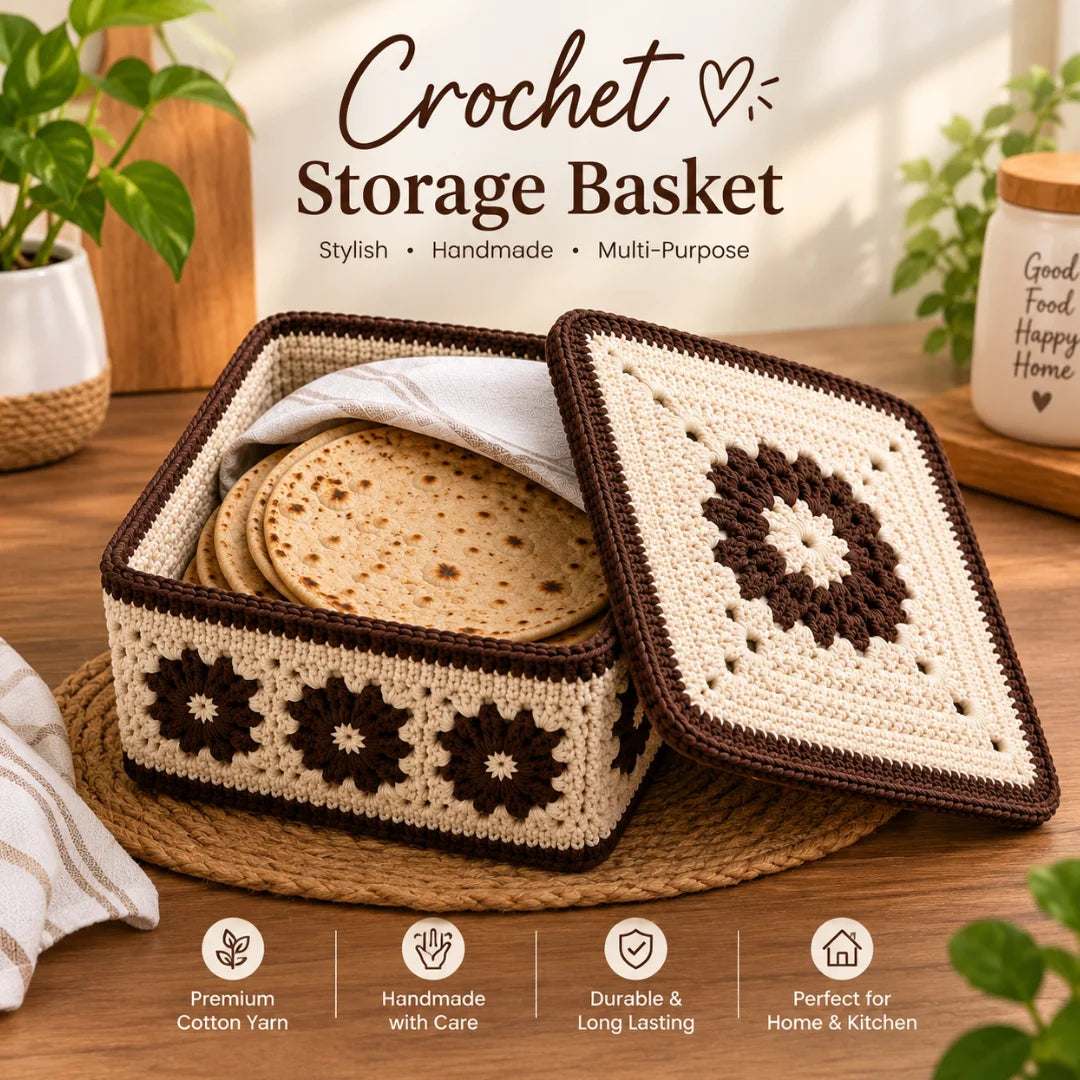 Crochet Storage Basket